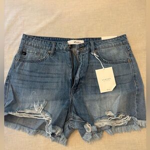 NWT Kancan Blue Jean Cutoff Shorts size XL